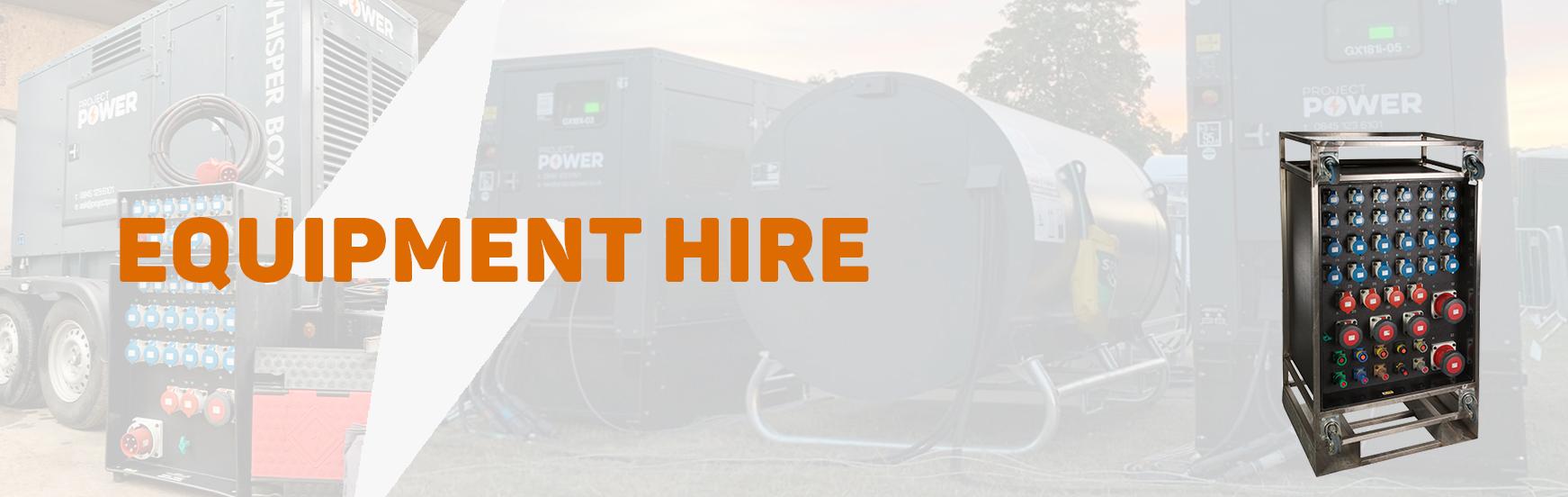 project power equipment hire
